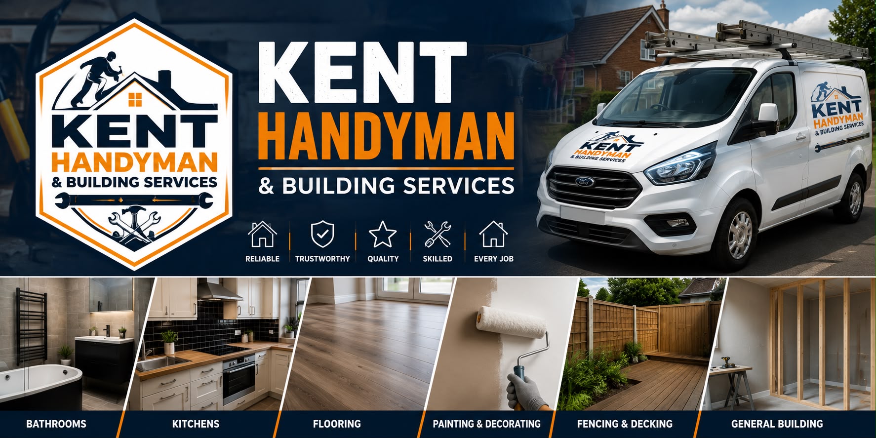 Kent Handyman & Building Services — reliable, trustworthy, quality workmanship across Kent